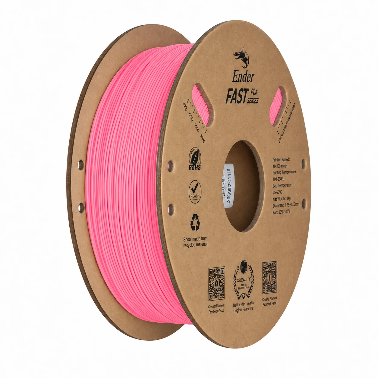 Creality Ender Fast PLA Pembe filament